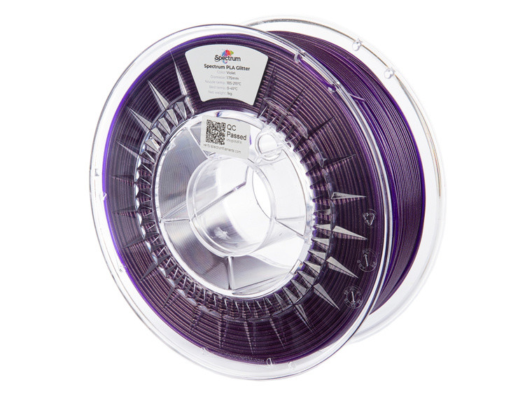Novinka Filament Spectrum Pla Glitter 1.75mm Violet 1kg