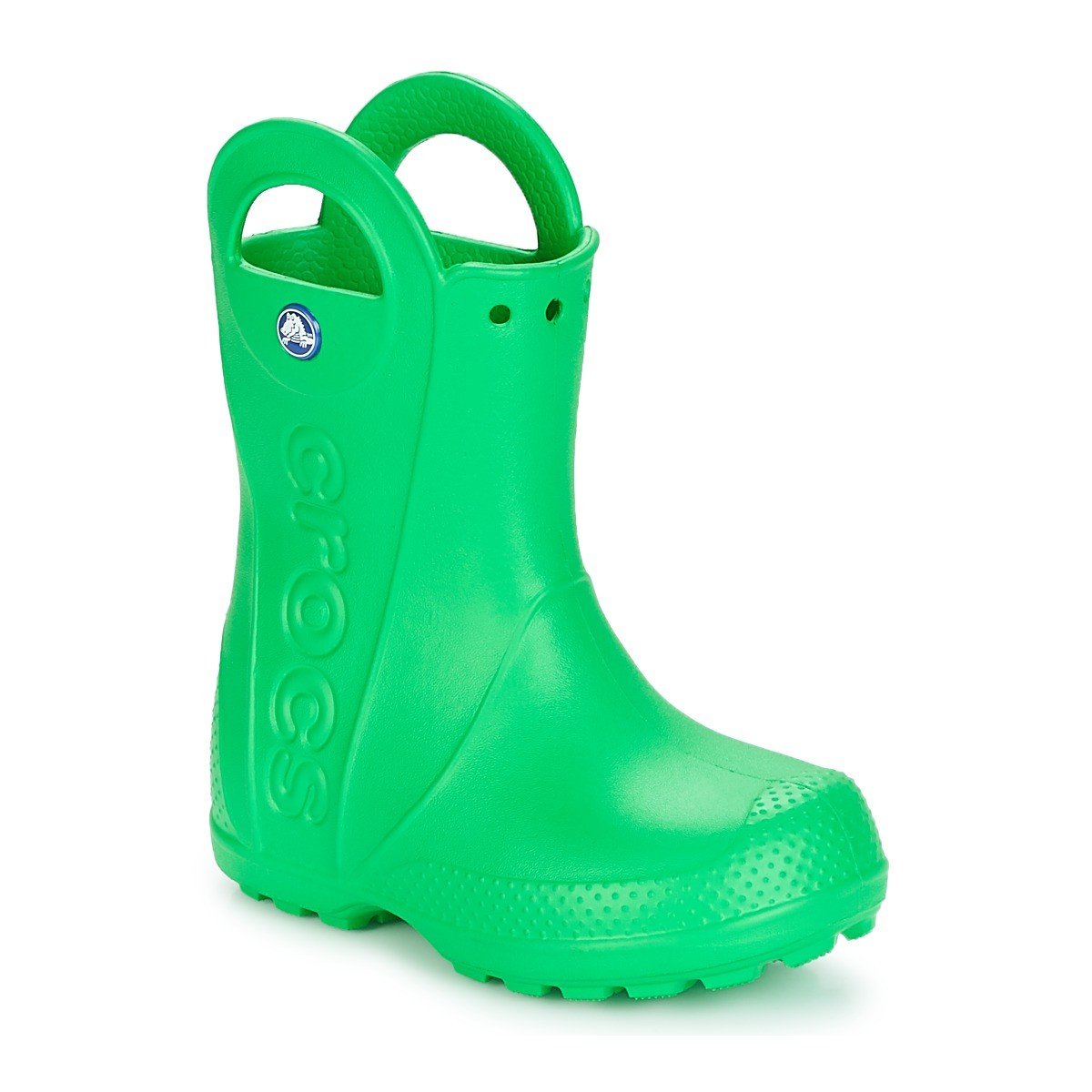 Crocs  HANDLE IT RAIN BOOT KIDS  Zelená