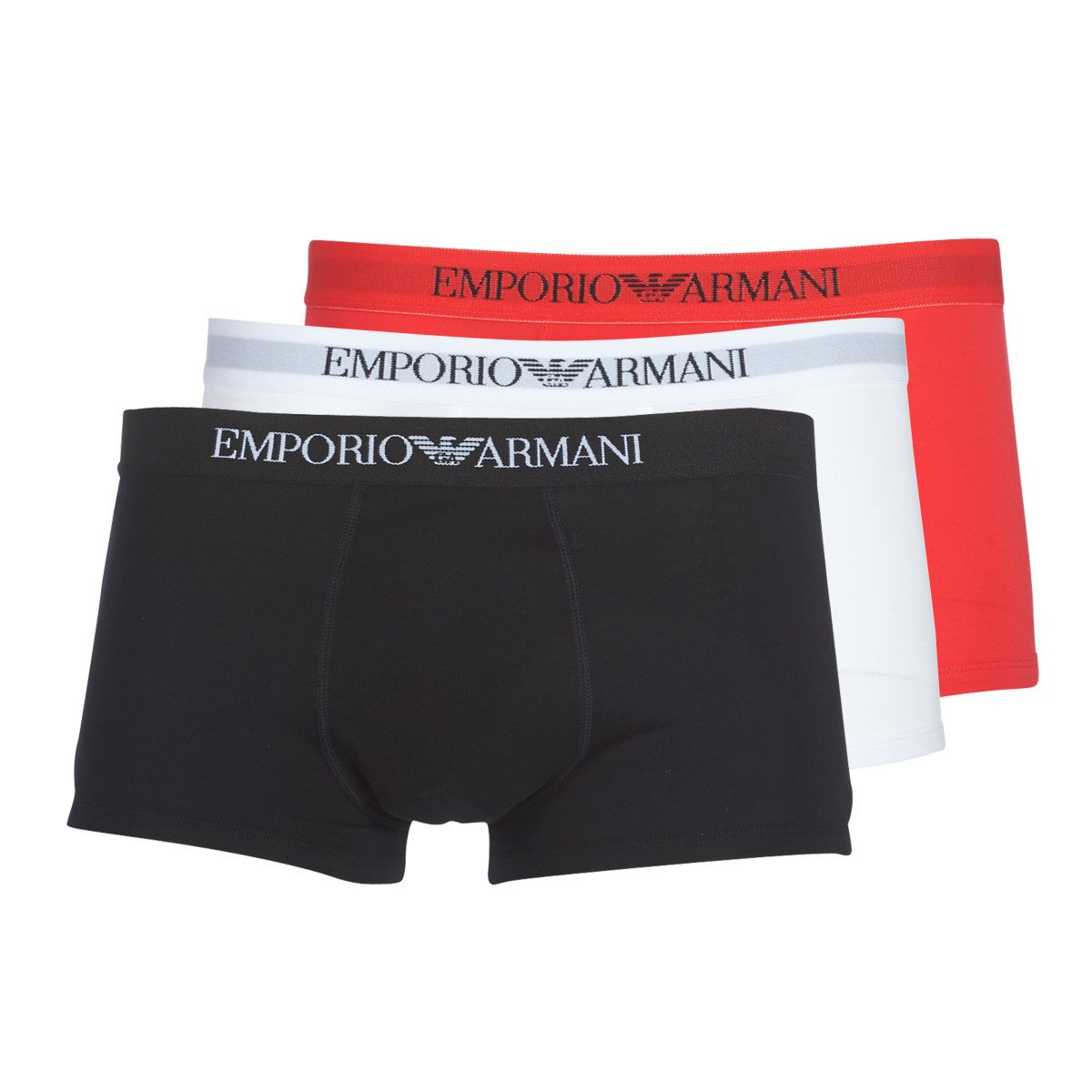 Emporio Armani  CC722-PACK DE 3  Červená