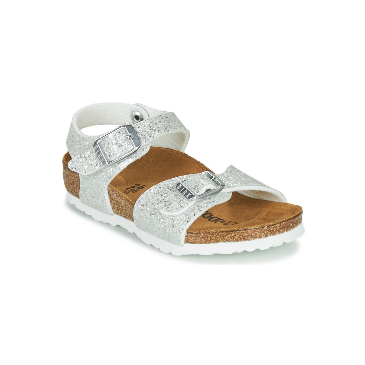 Birkenstock  RIO PLAIN  Bílá