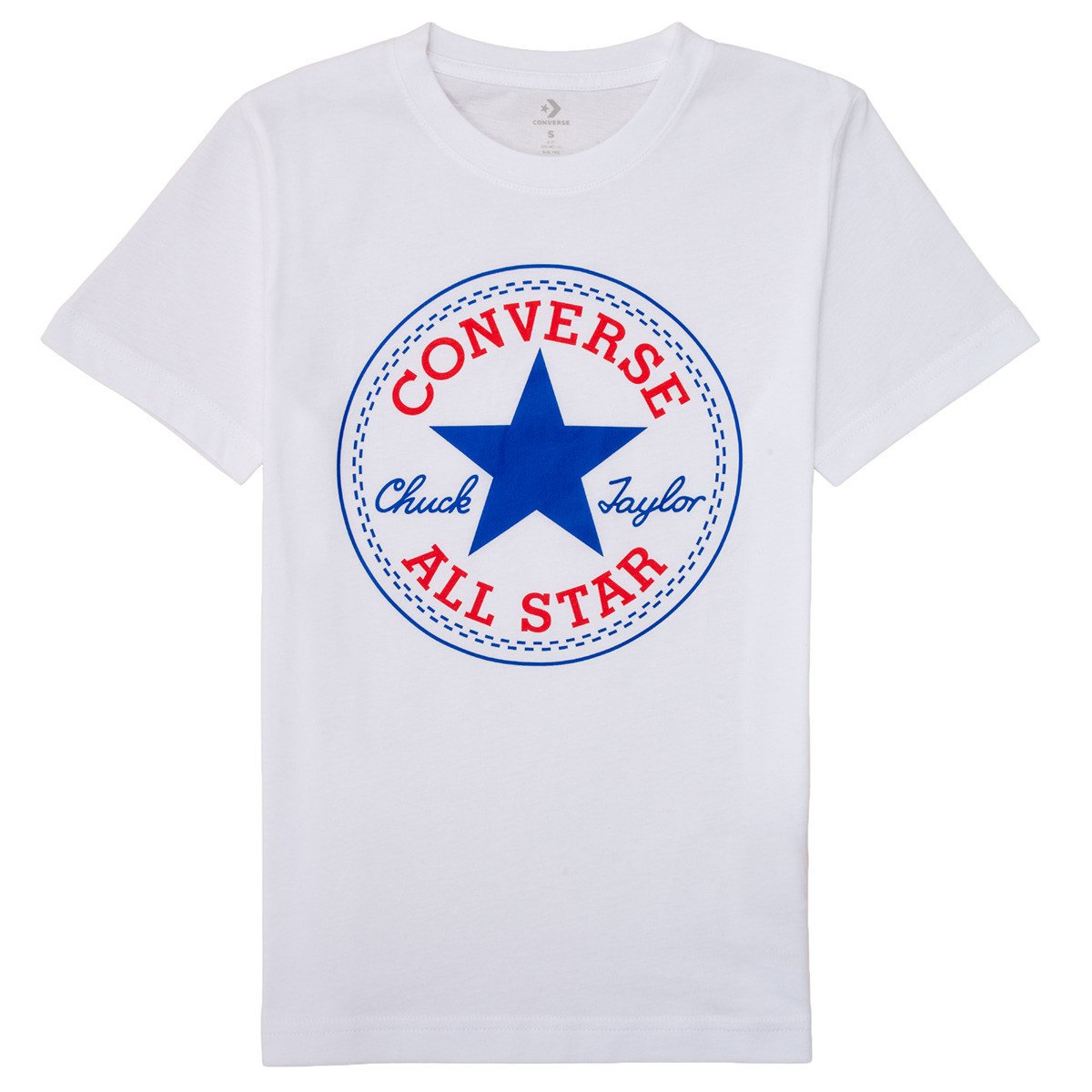 Converse  CORE CHUCK PATCH TEE  Bílá