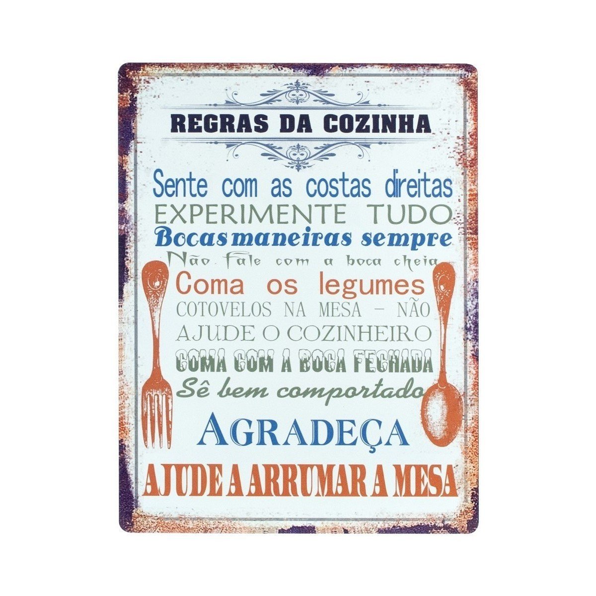 Signes Grimalt  Portugalské Nástěnné Desky.  Oranžová