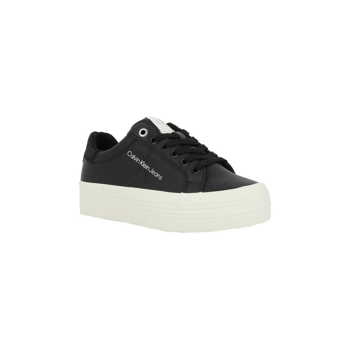 Calvin Klein Jeans  VULCANIZED FLATFORM  Černá