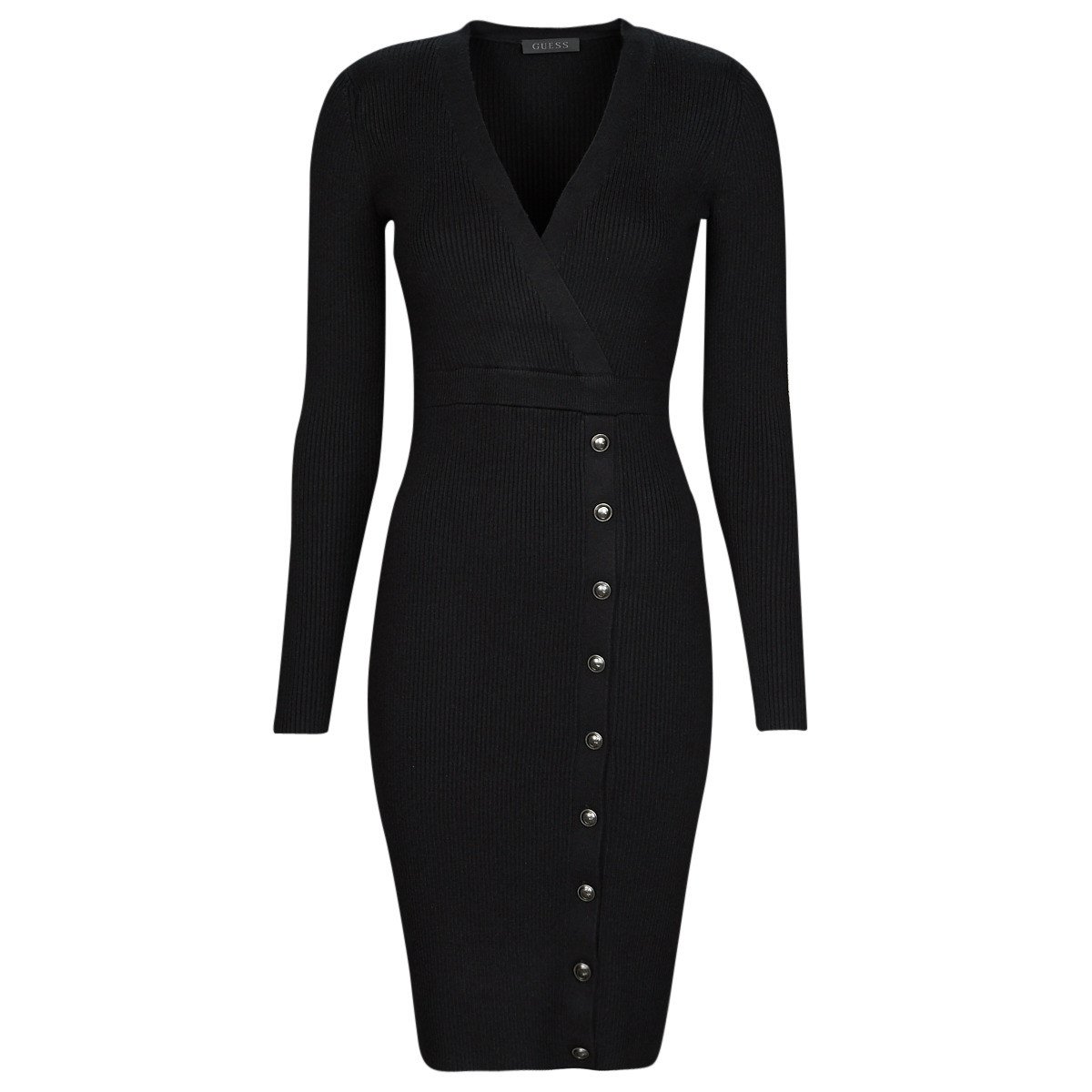 Guess  ES ALEXANDRA DRESS  Černá