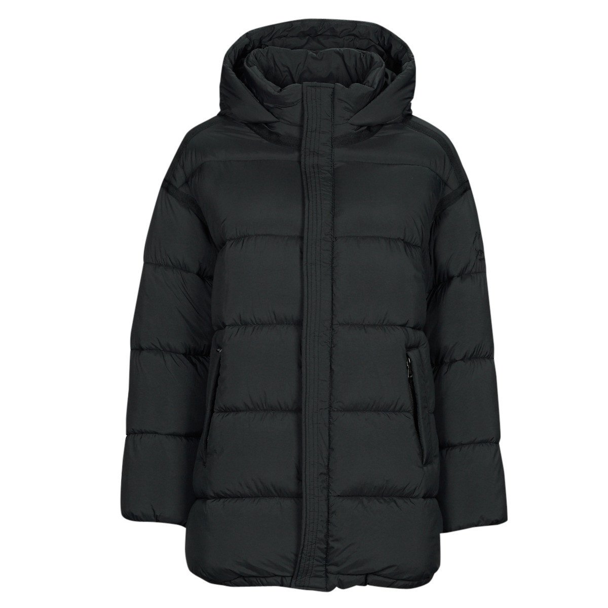 Superdry  CODE XPD COCOON PADDED PARKA  Černá