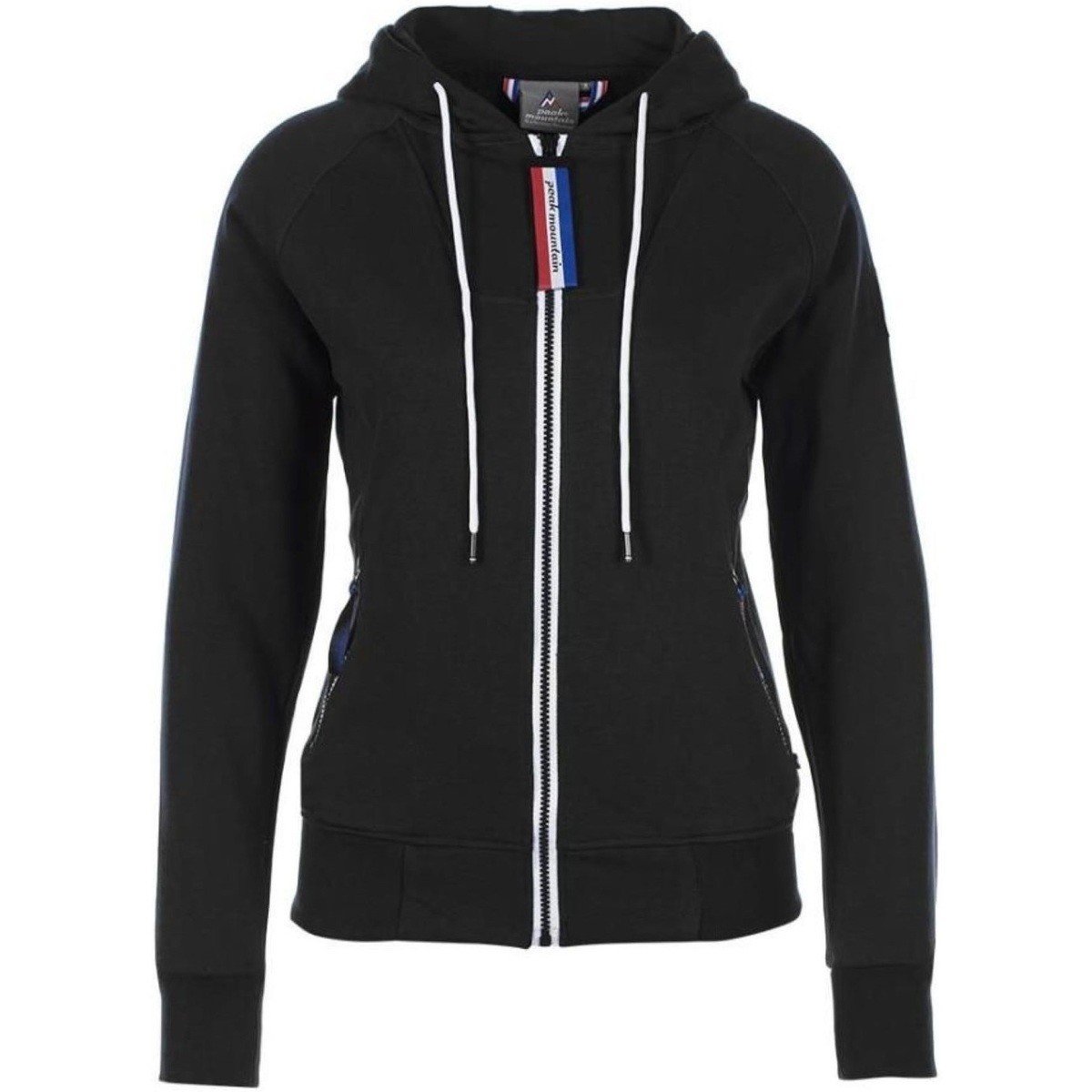 Peak Mountain  Sweat zippé à capuche femme ANDORE  Černá