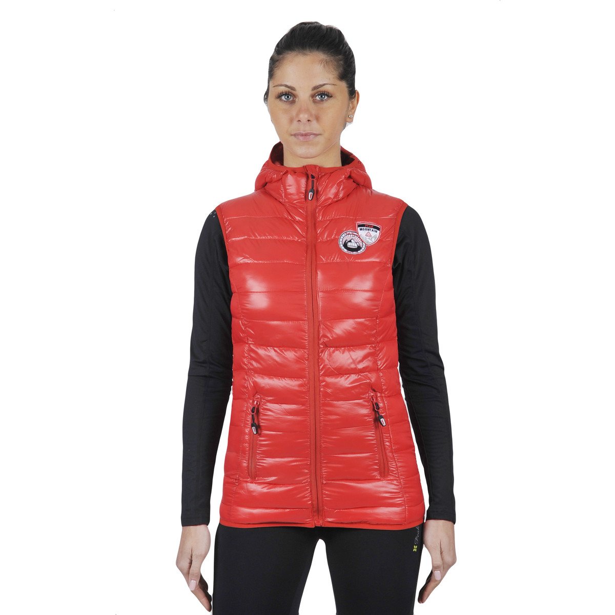 Peak Mountain  Doudoune fine sans manches femme ARCORD  Červená