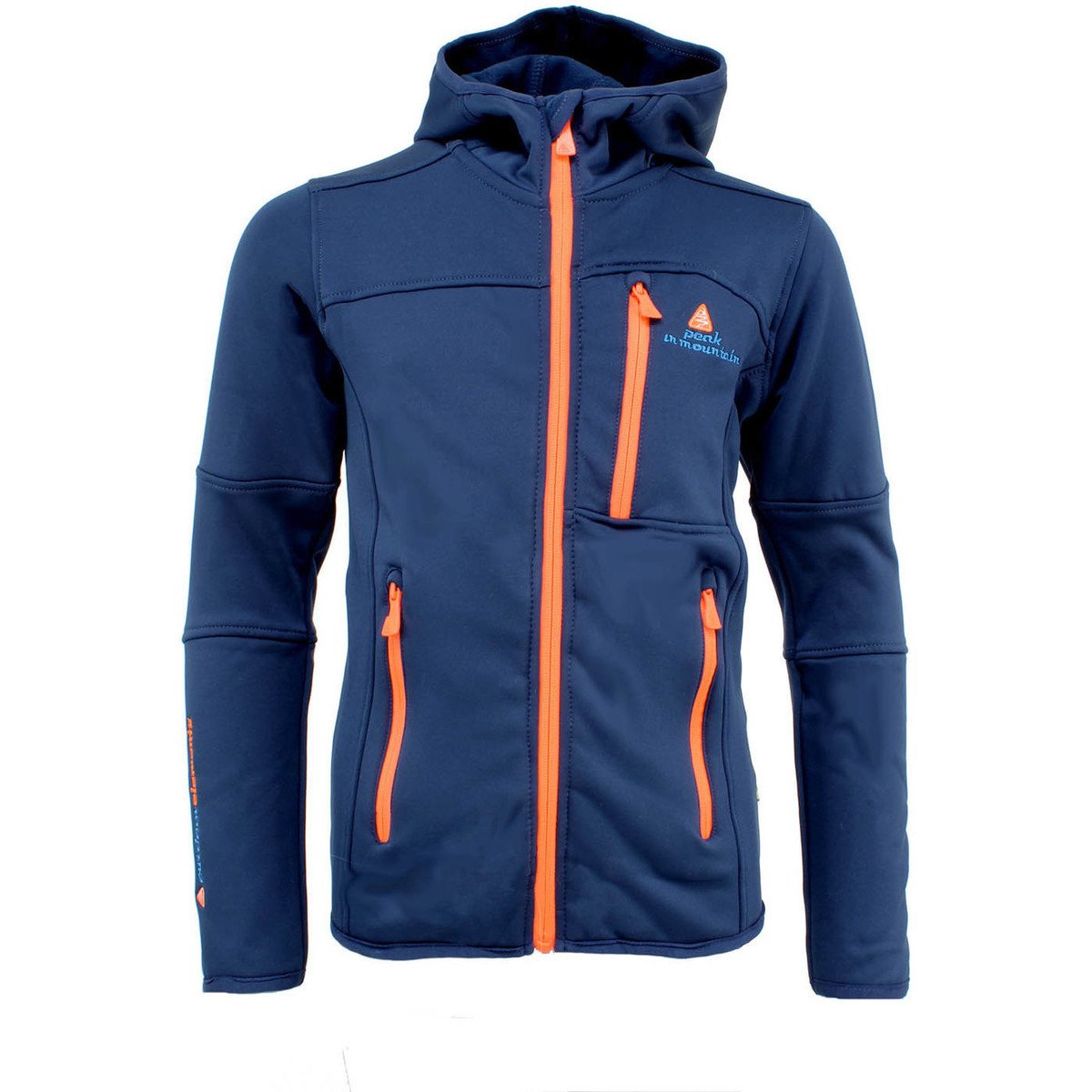 Peak Mountain  Blouson polarshell garçon ECAMPUS  Tmavě modrá