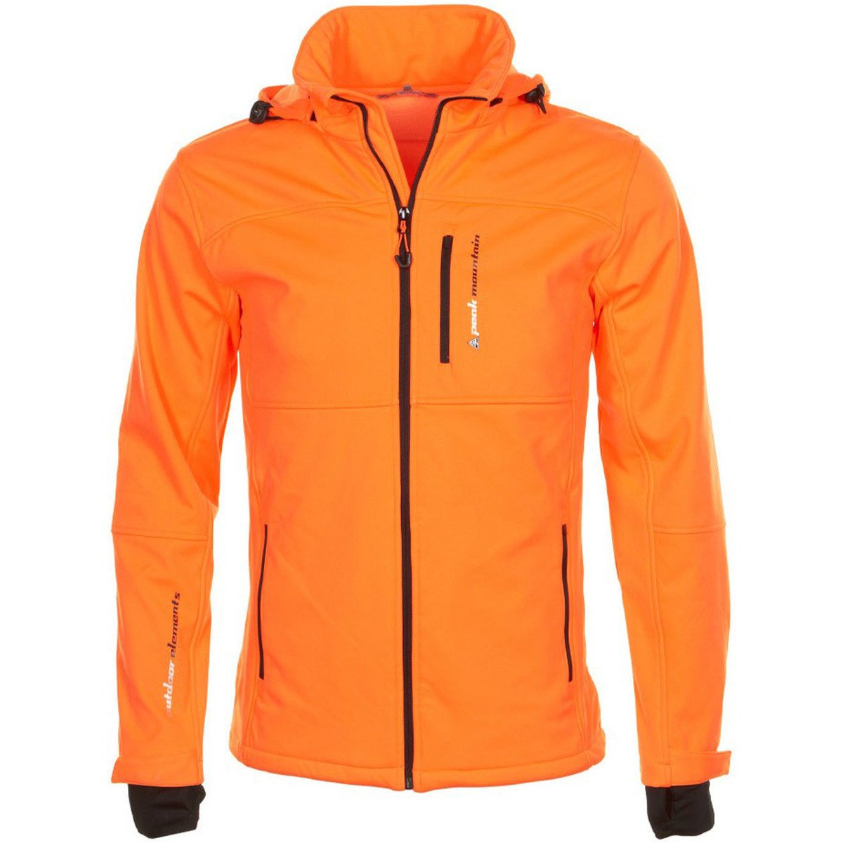 Peak Mountain  Blouson softshell garçon ECANNE  Oranžová