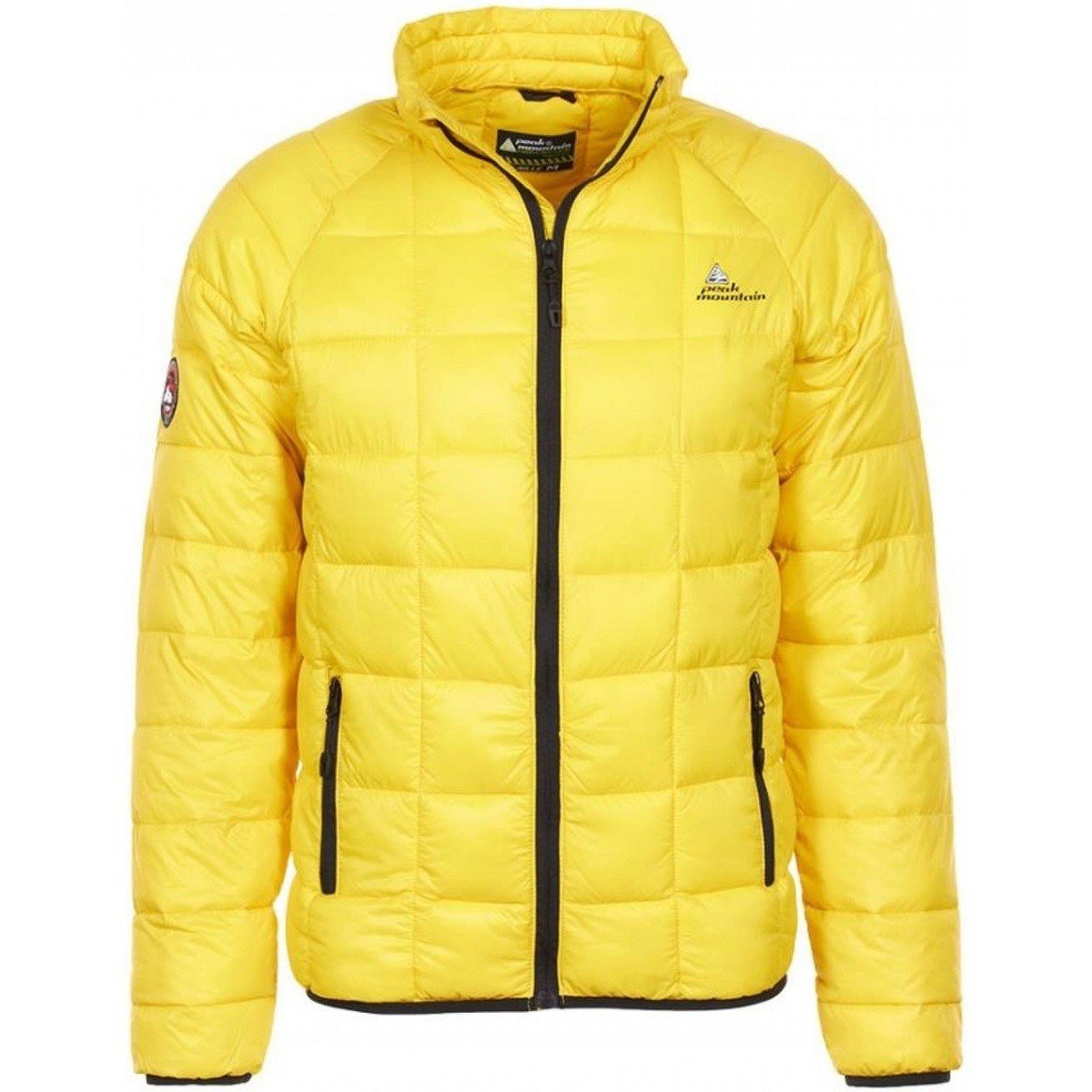 Peak Mountain  Doudoune fine garçon ECAROY  Žlutá
