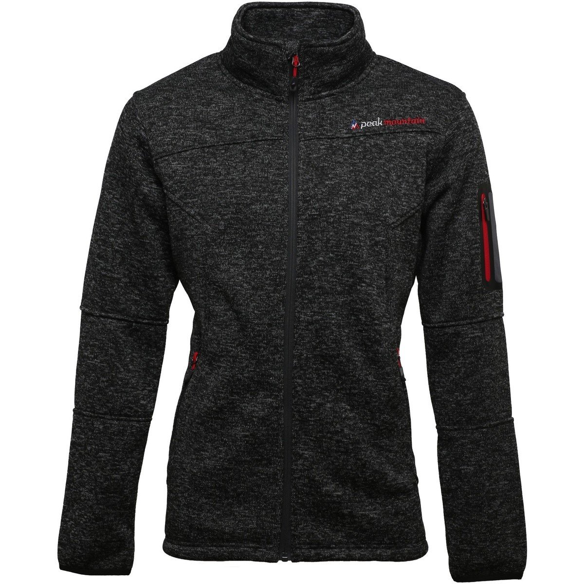 Peak Mountain  Polaire garçon ECEMAILLO  Černá