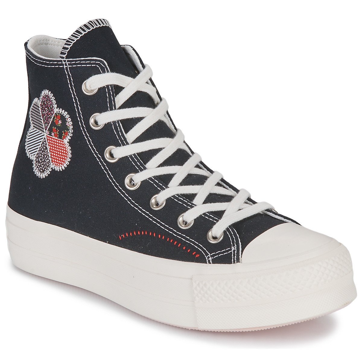 Converse  CHUCK TAYLOR ALL STAR LIFT HI  Černá