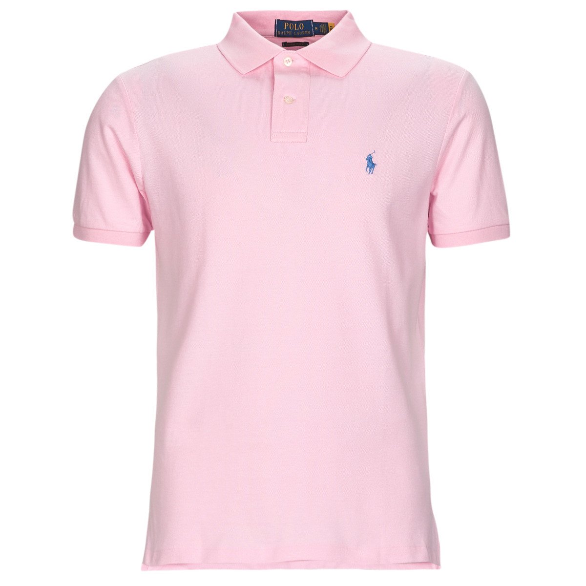 Polo Ralph Lauren  POLO COUPE DROITE EN COTON BASIC MESH  Růžová