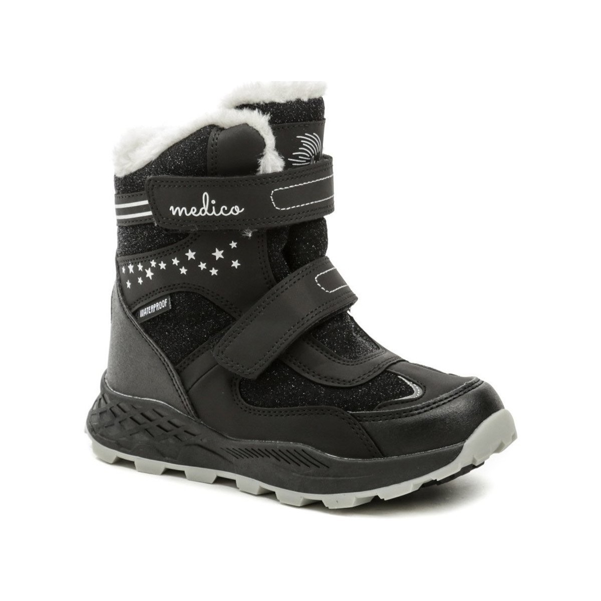 Medico  ME53504 černé dětské zimní boty  Černá