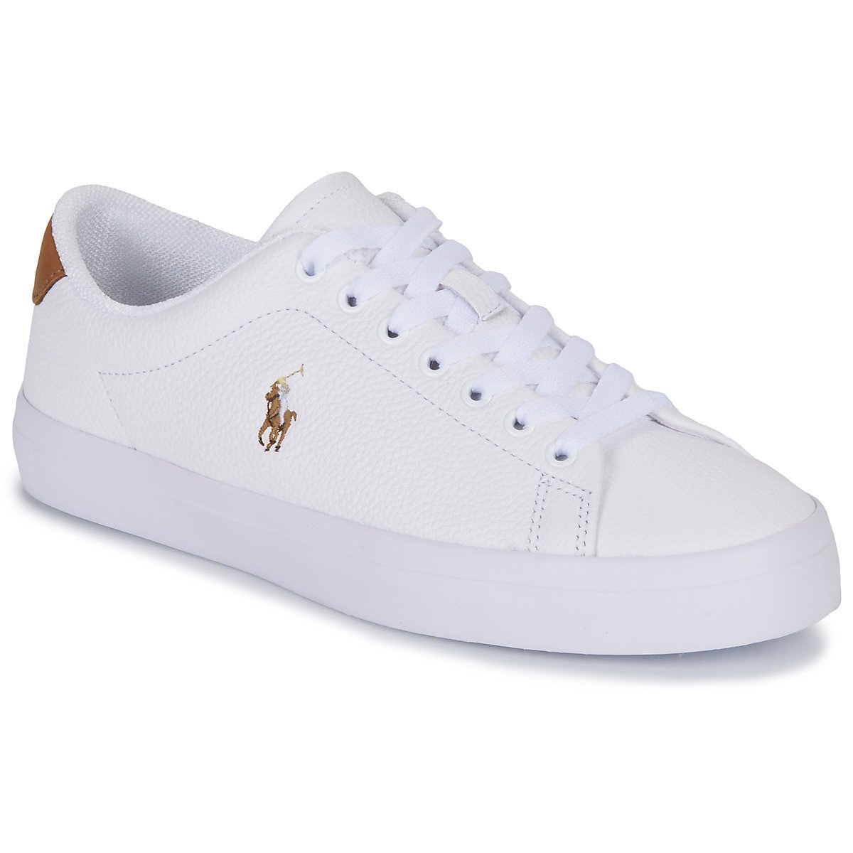 Polo Ralph Lauren  LONGWOOD-SNEAKERS-LOW TOP LACE  Bílá