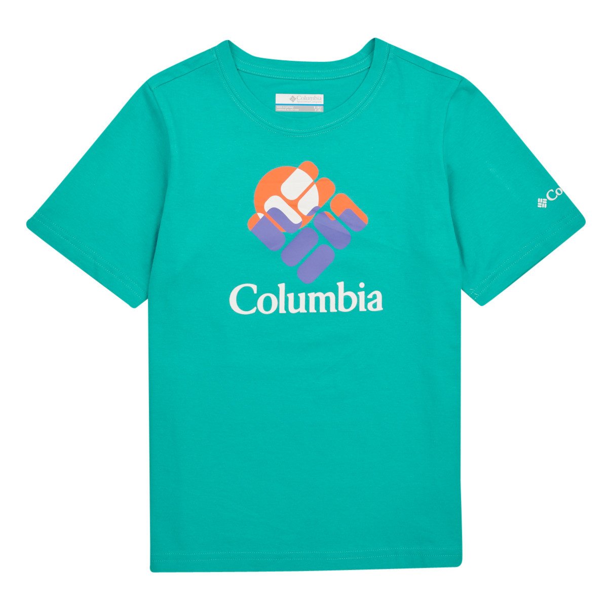 Columbia  Valley Creek Short Sleeve Graphic Shirt  Modrá