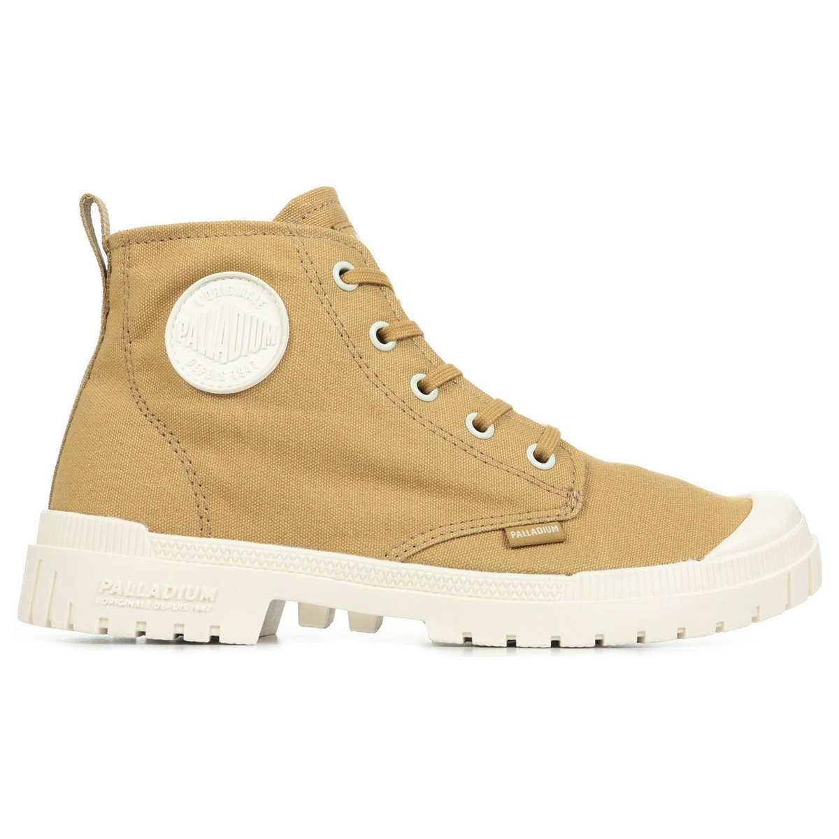 Palladium  Pampa SP20 Hi Canvas  Hnědá