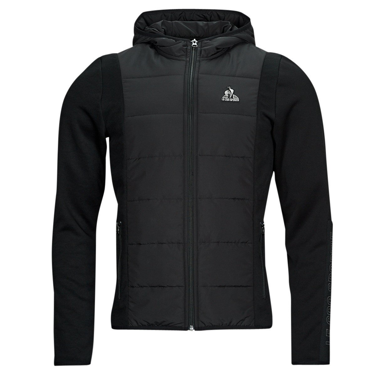 Le Coq Sportif  TECH FZ Hoody N°1 M  Černá