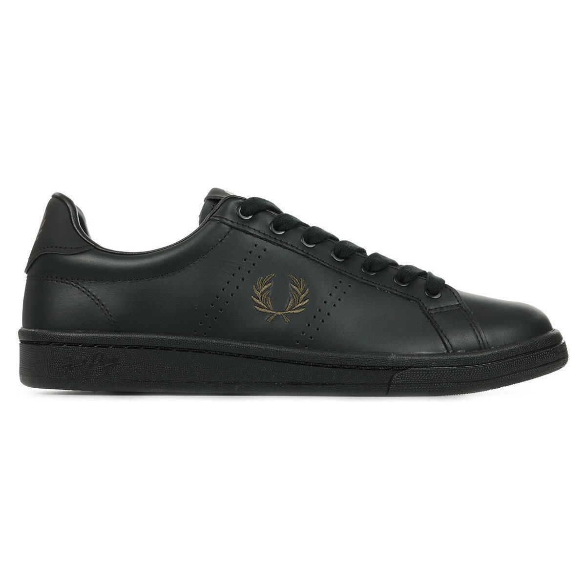 Fred Perry  B721 Leather  Černá