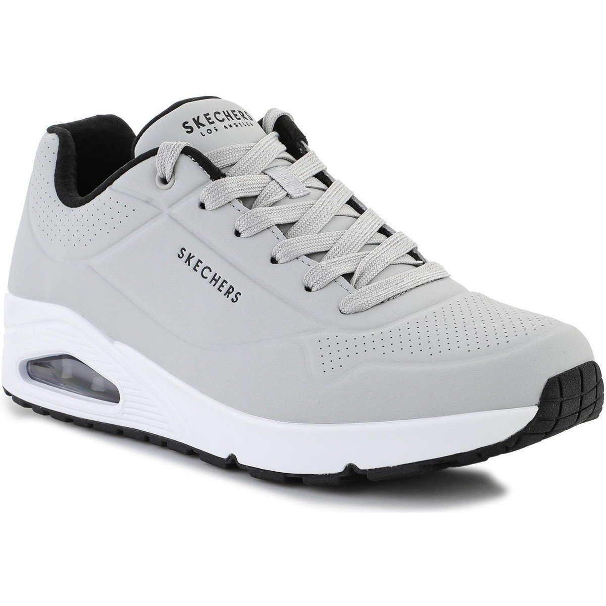 Skechers  UNO STAND ON AIR 52458-LGBK  Šedá