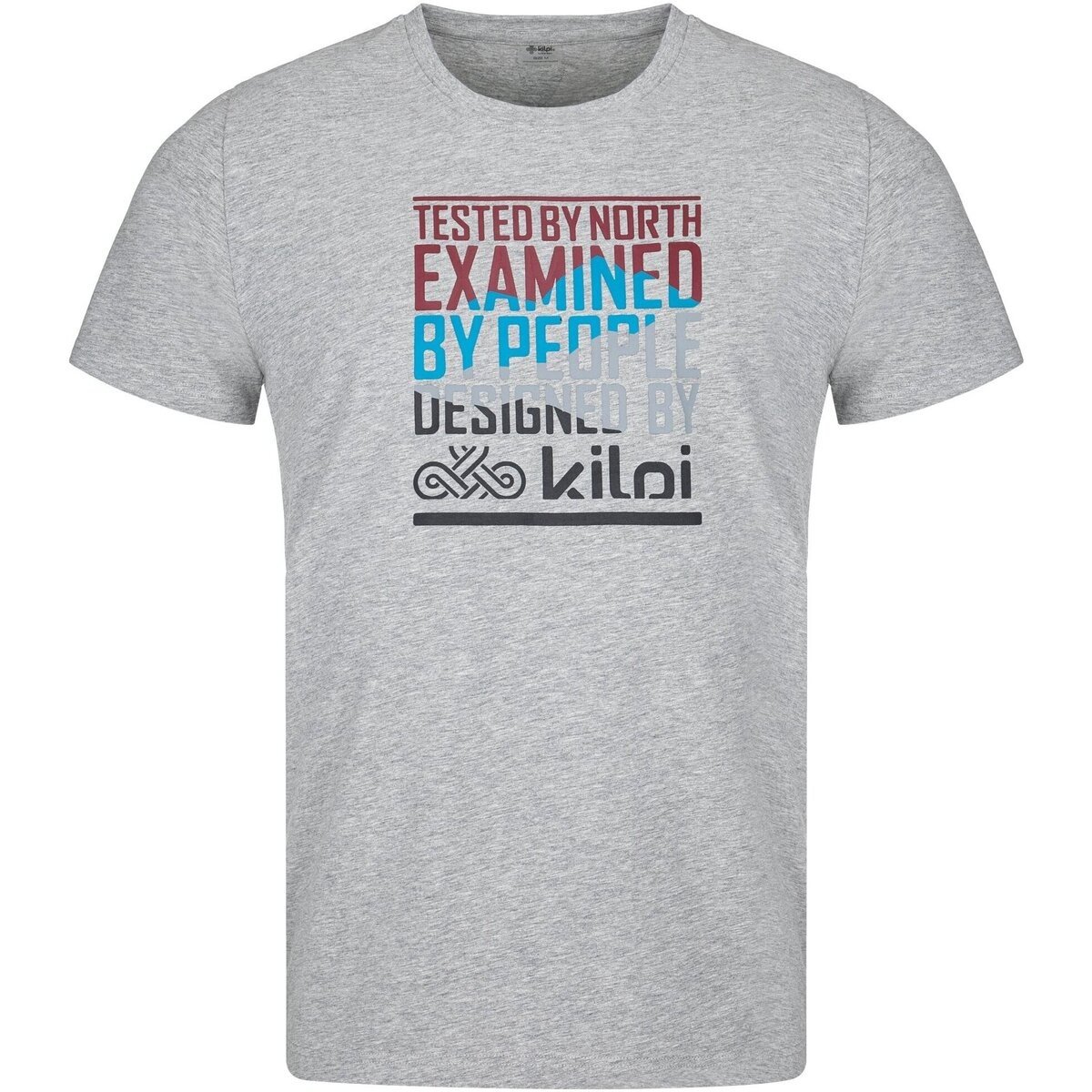 Kilpi  Pánské bavlněné tričko  TYPON-M  Šedá