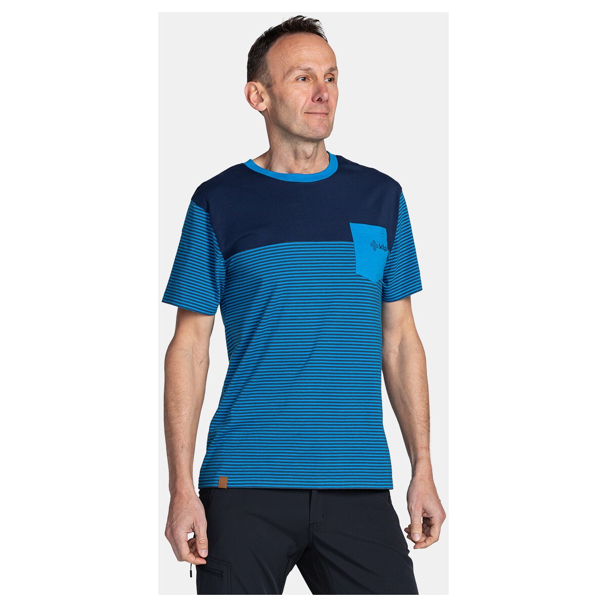 Kilpi  Pánské bavlněné triko  SORGA-M  Modrá