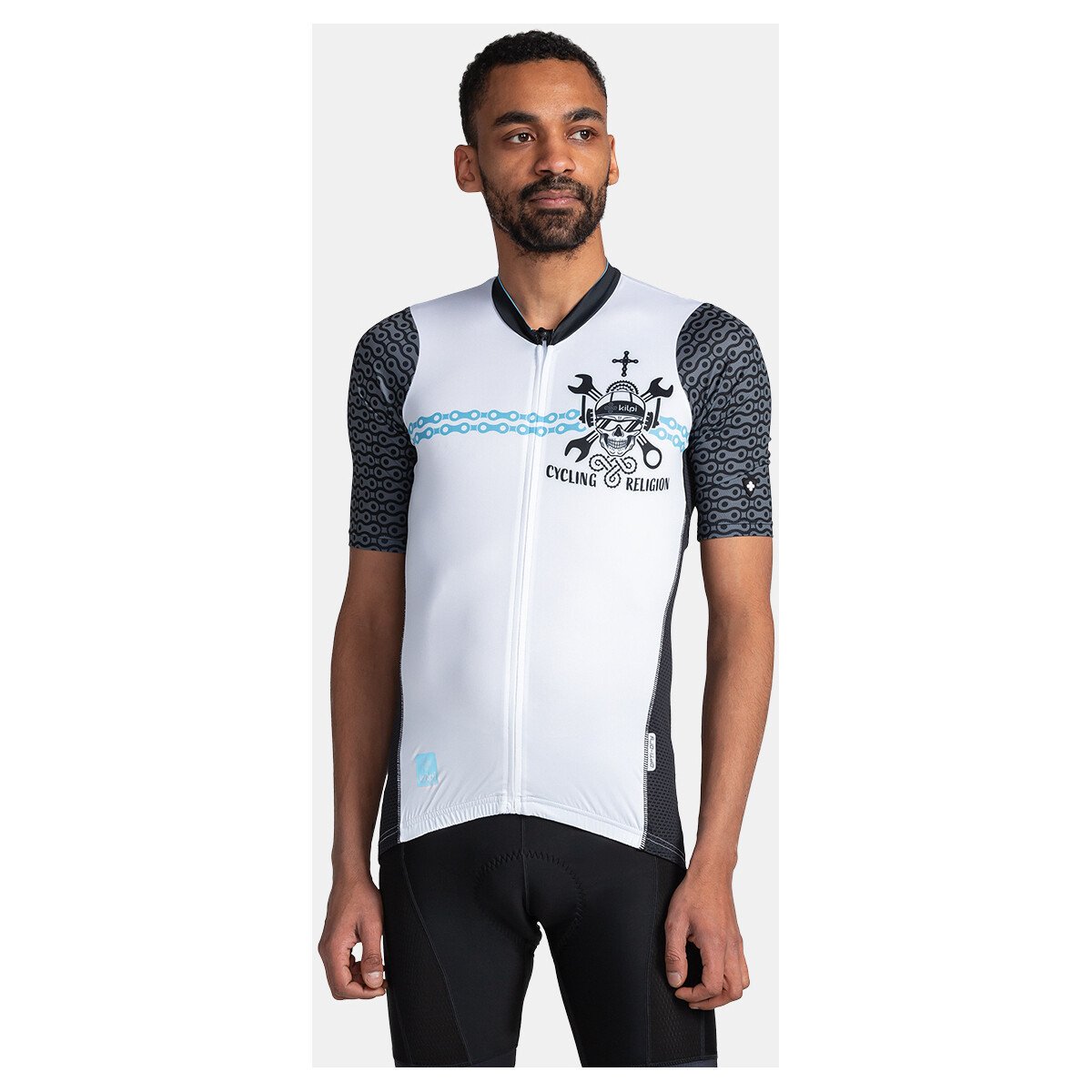 Kilpi  Pánský cyklistický dres  RIVAL-M  Bílá