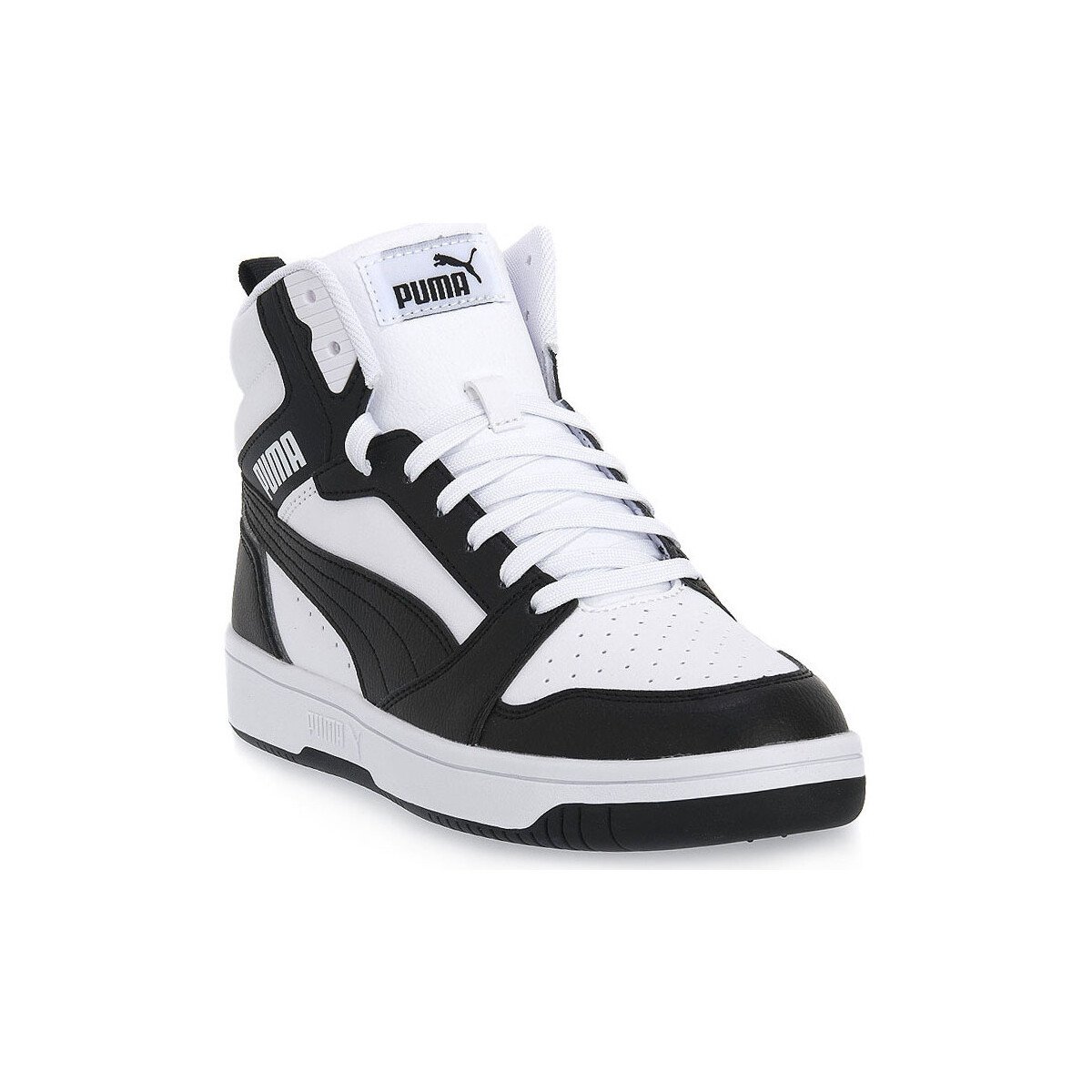 Puma  01 REBOUND V6 MID JR  Bílá