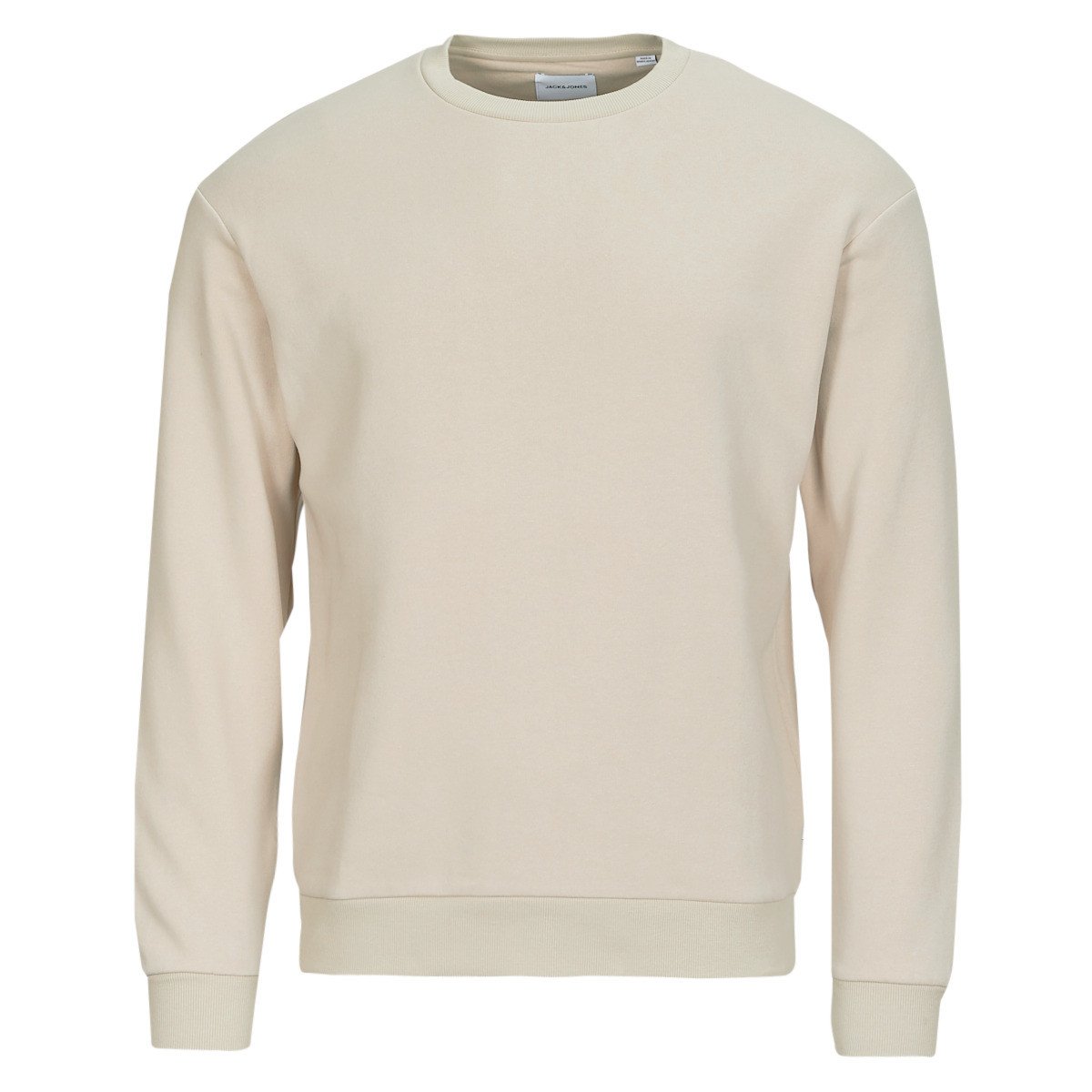 Jack & Jones  JJEBRADLEY SWEAT CREW  Béžová