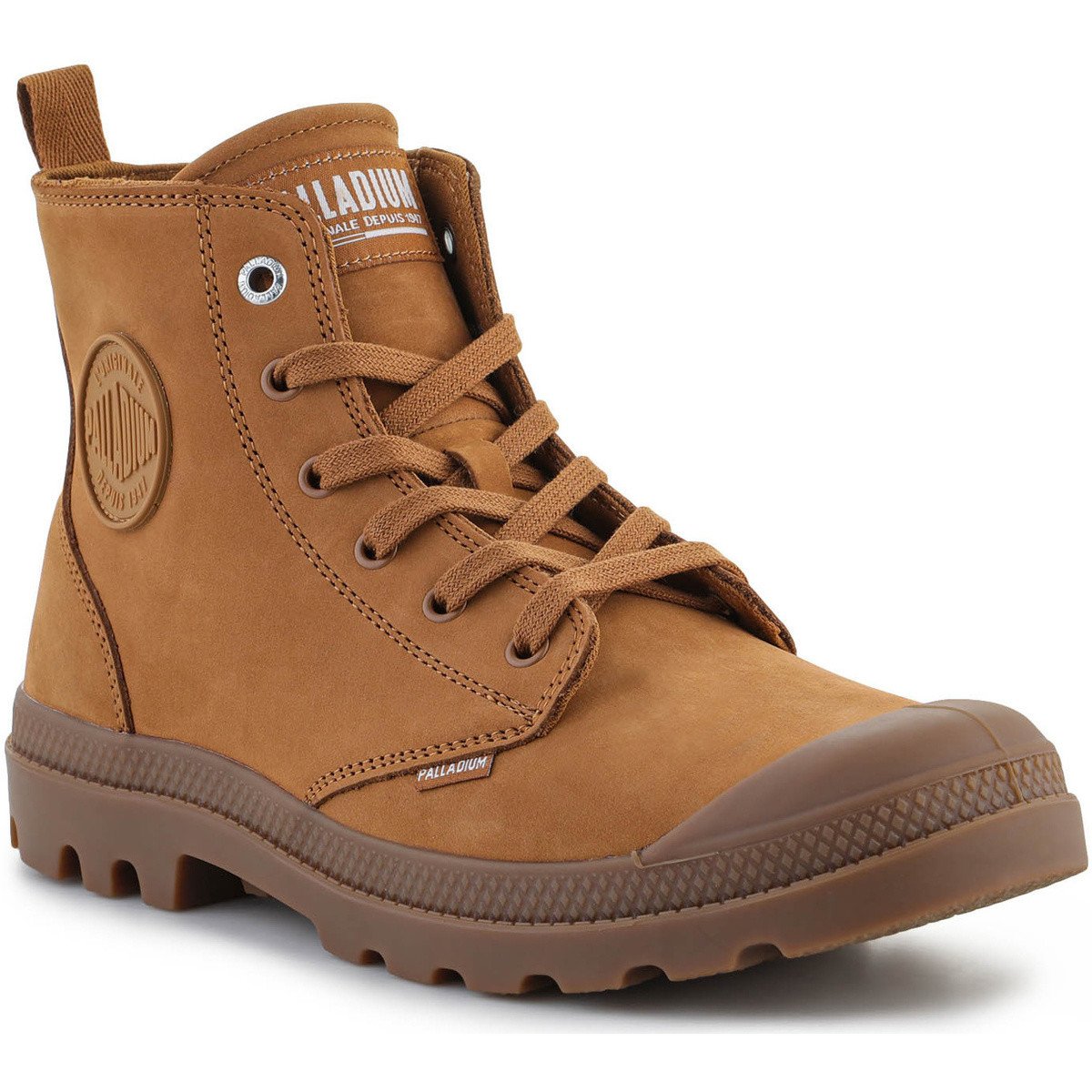 Palladium  Pampa Hi Zip 06440-237-M Apple Cinnamon  Hnědá