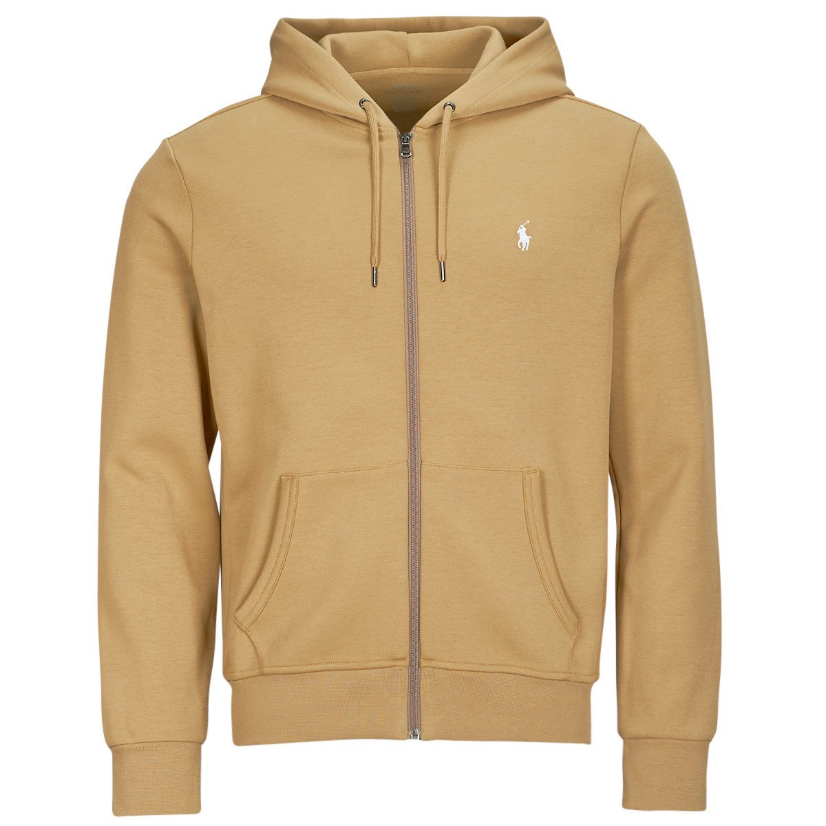 Polo Ralph Lauren  SWEATSHIRT ZIPPE EN DOUBLE KNIT TECH  Béžová