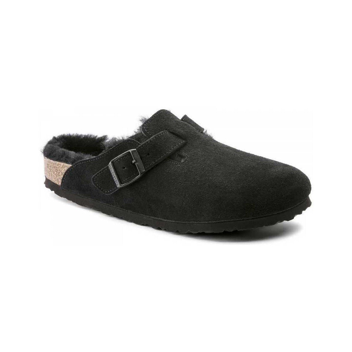 Birkenstock  Boston vl shearling black  Černá