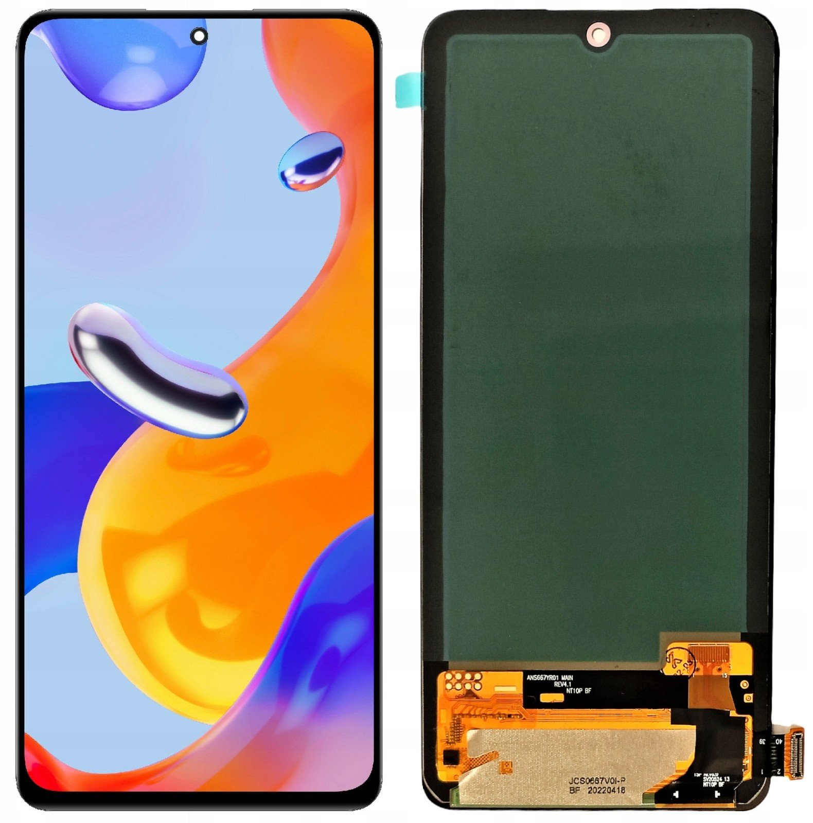 LCD displej pro Xiaomi Redmi Note 11 Pro 4G Pro 5G 2022 Oled