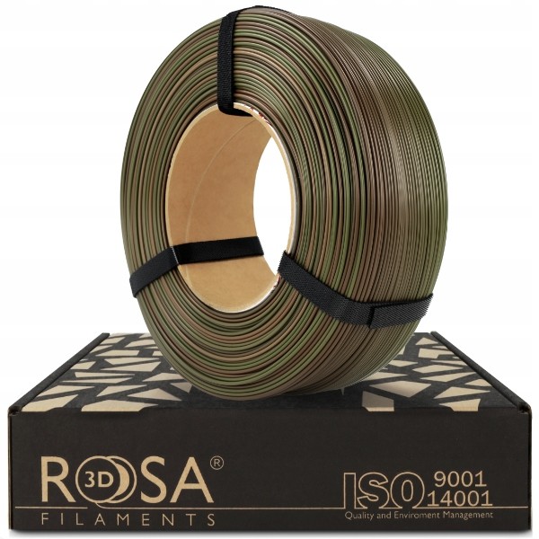 Filament Refill Pla Rainbow Silk Rosa3D Army Forest 0,8kg 0,2kg Bonus