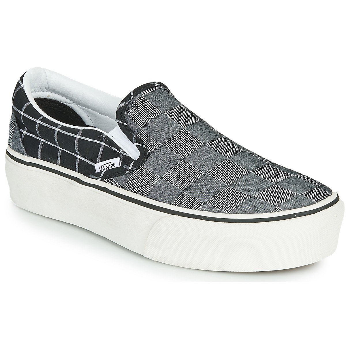 Vans  CLASSIC SLIP-ON PLATFORM  Šedá