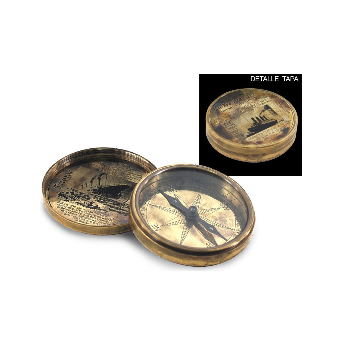 Signes Grimalt  Titanic Compasses.  Zlatá