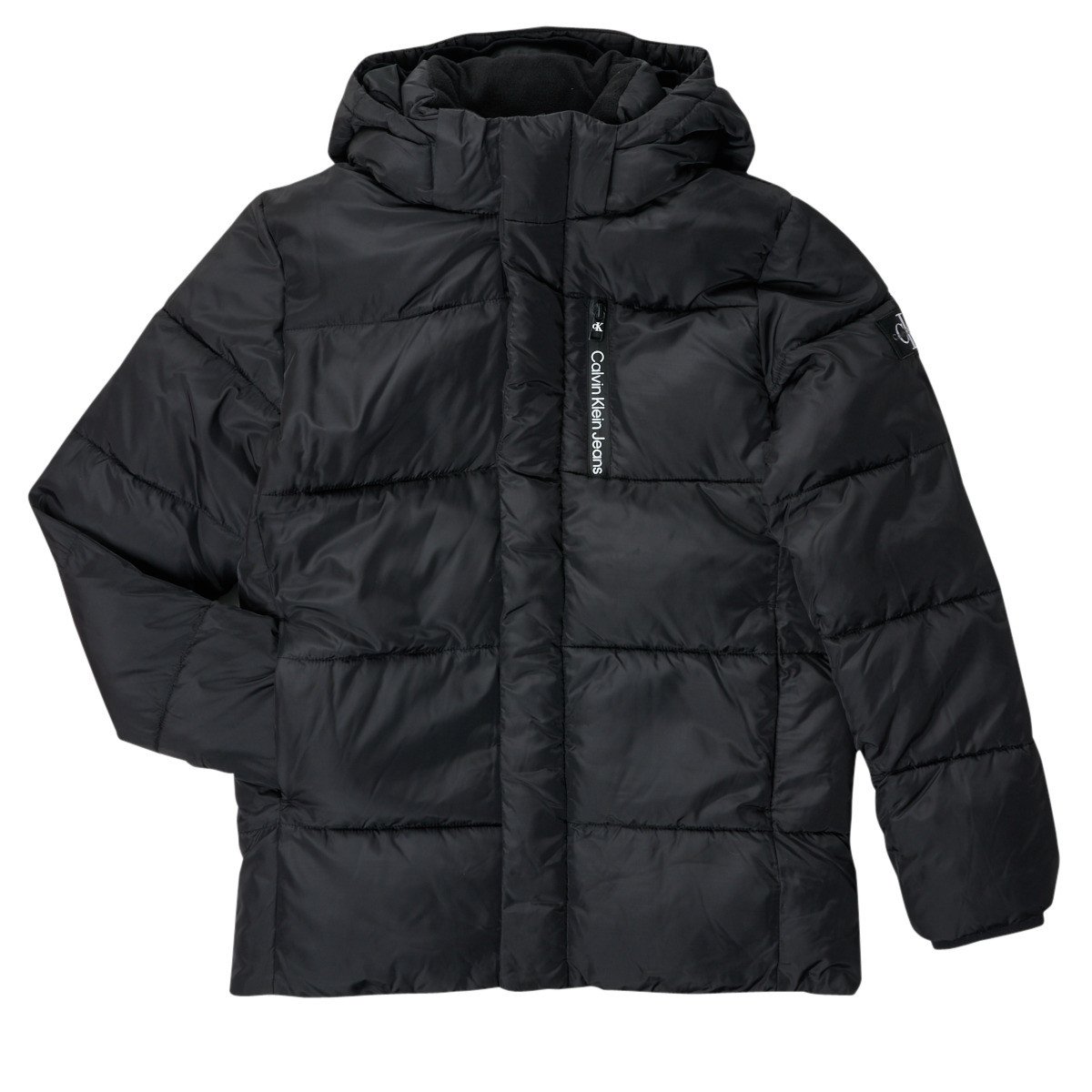 Calvin Klein Jeans  ESSENTIAL SHORT PUFFER JACKET  Černá