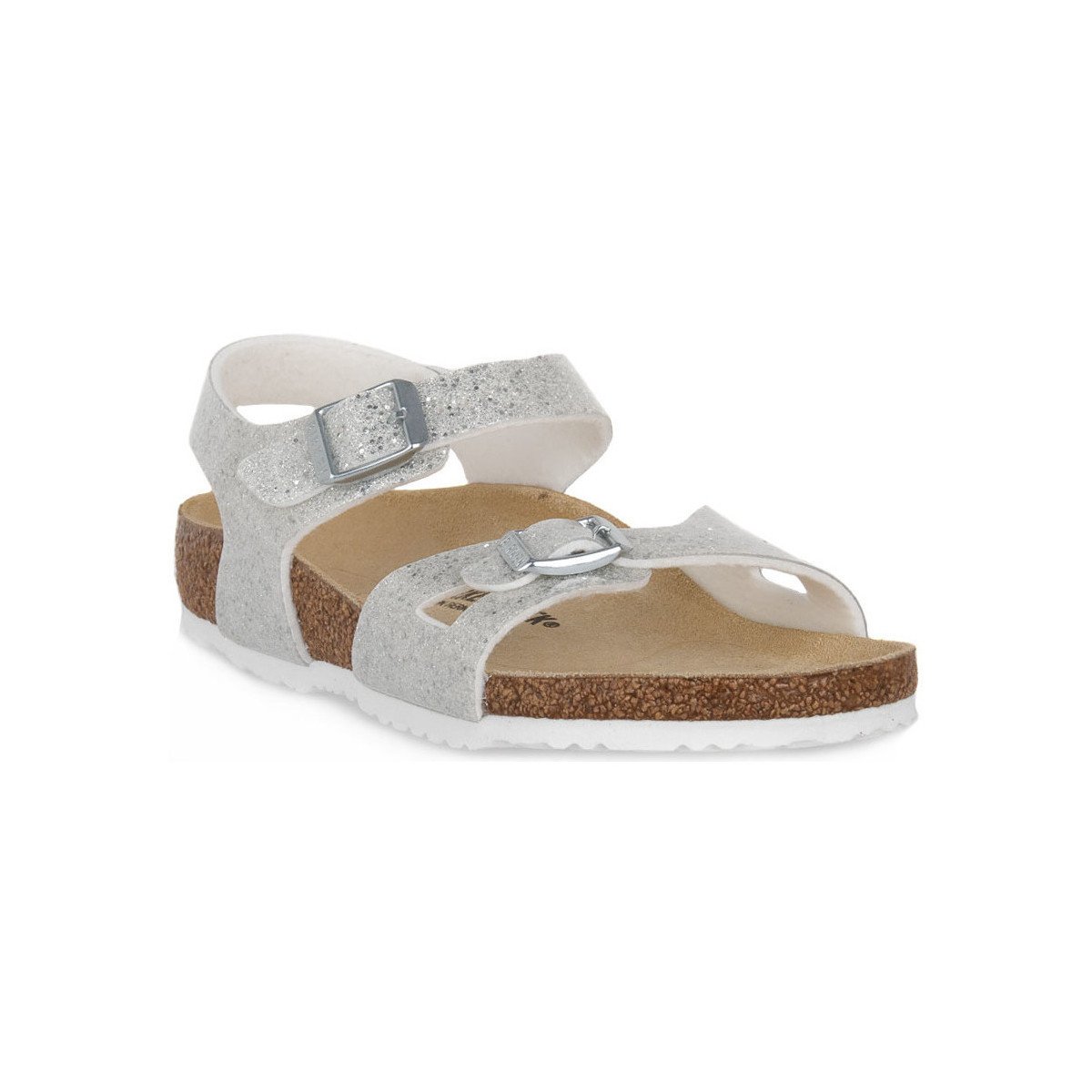 Birkenstock  RIO COSMIC SPARKLE WHITE CAL S  Bílá