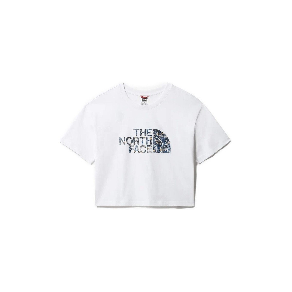 The North Face  W CROPPED EASY TEE  Bílá