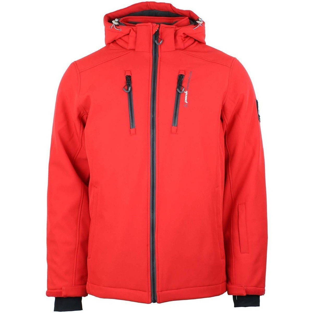 Peak Mountain  Blouson softshell homme CANADI  Červená