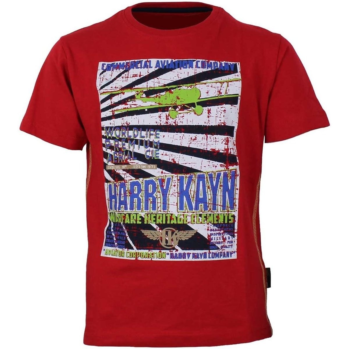 Harry Kayn  T-shirt manches courtesgarçon ECEBANUP  Červená