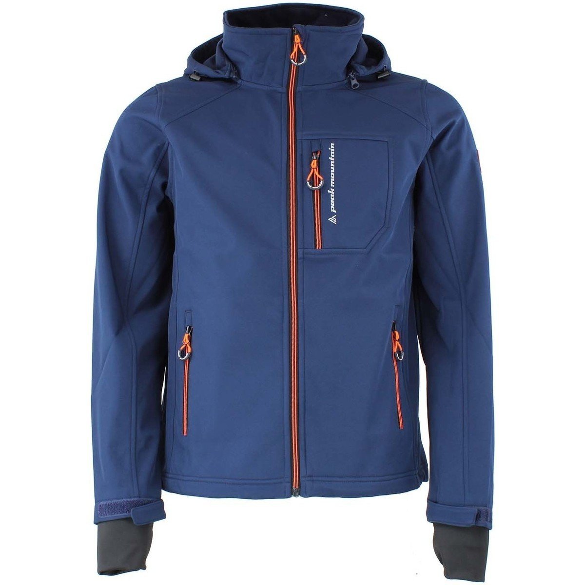 Peak Mountain  Blouson softshell homme CAFORAIN  Tmavě modrá