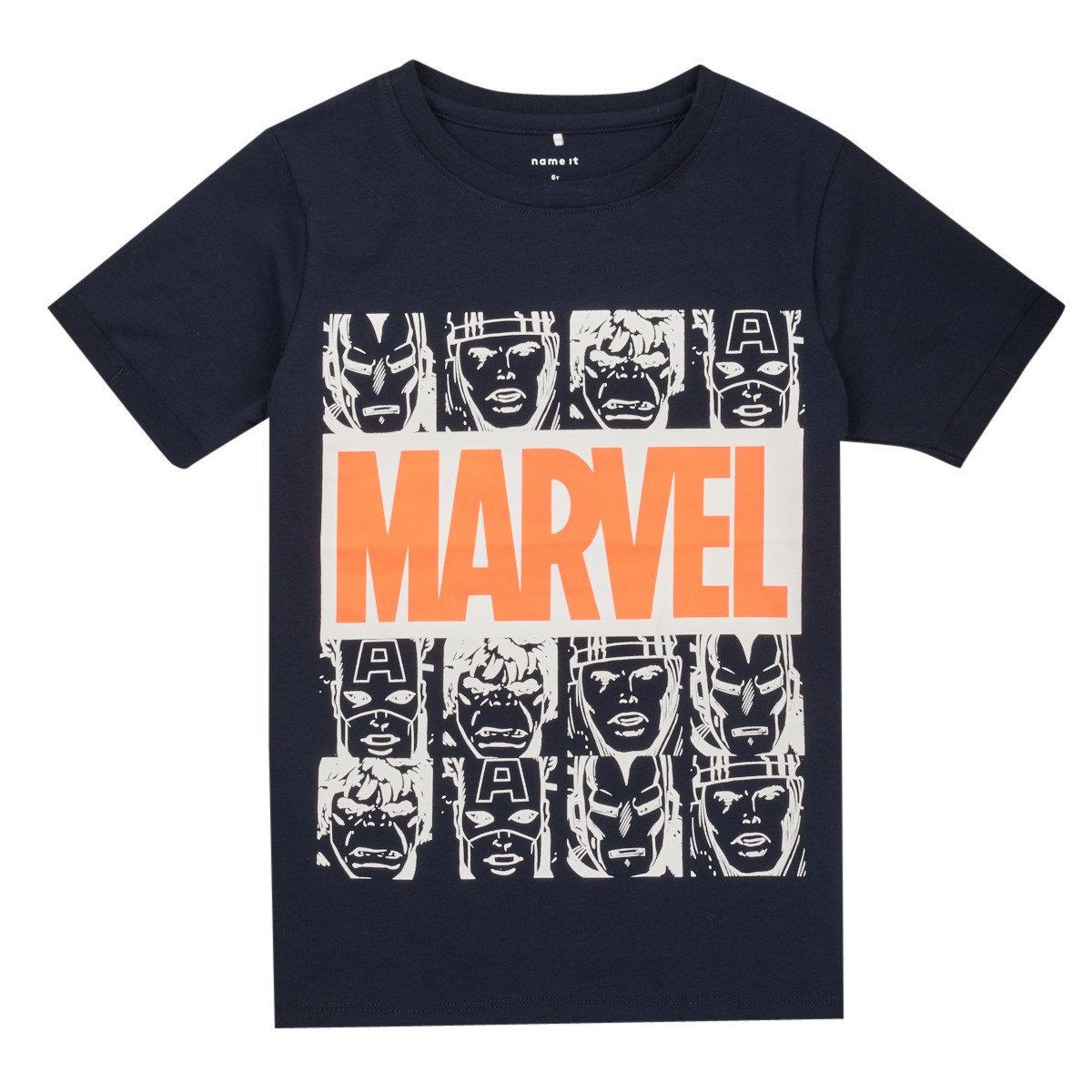 Name it  NKMMACKIN MARVEL SS TOP  Tmavě modrá