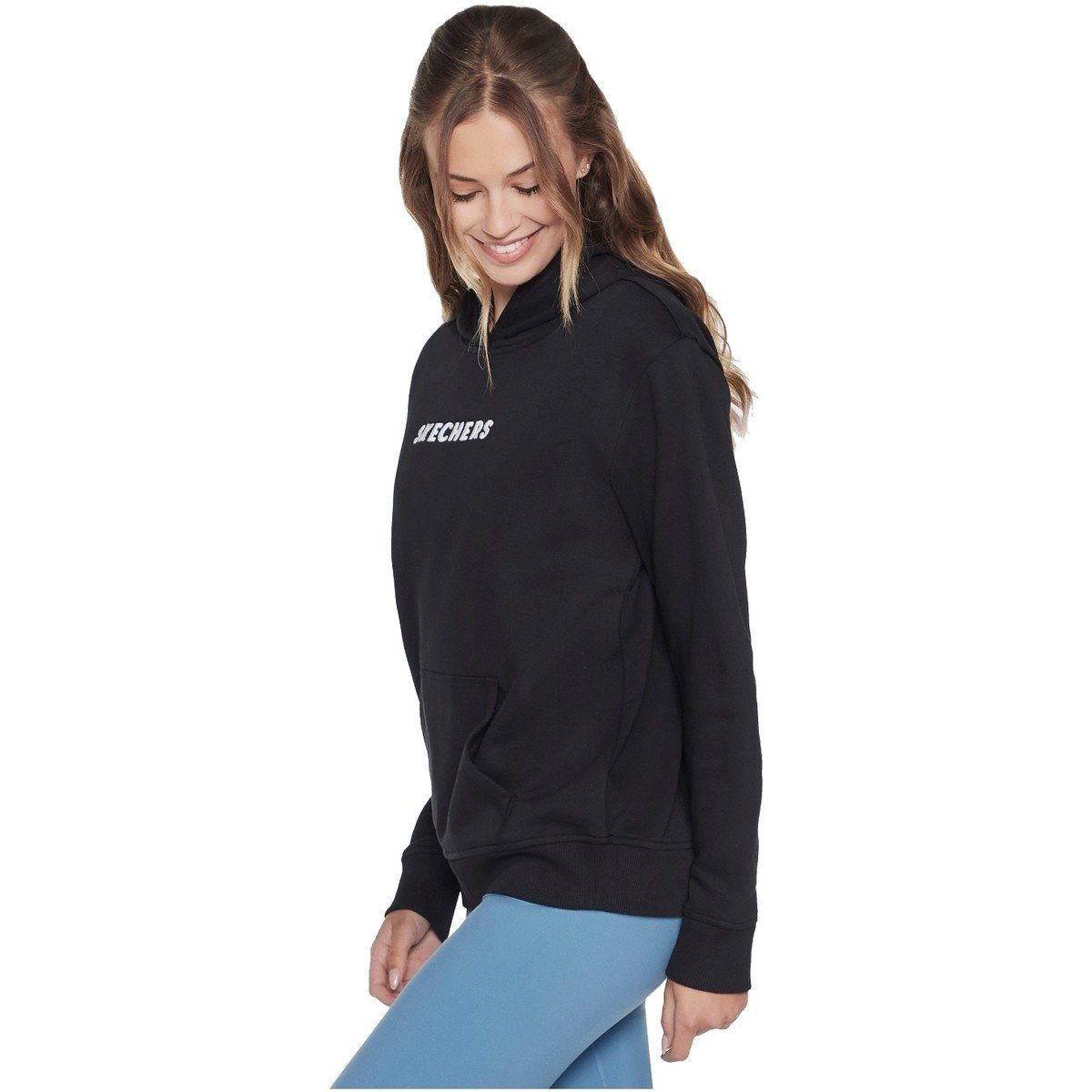 Skechers  Signature Pullover Hoodie  Černá