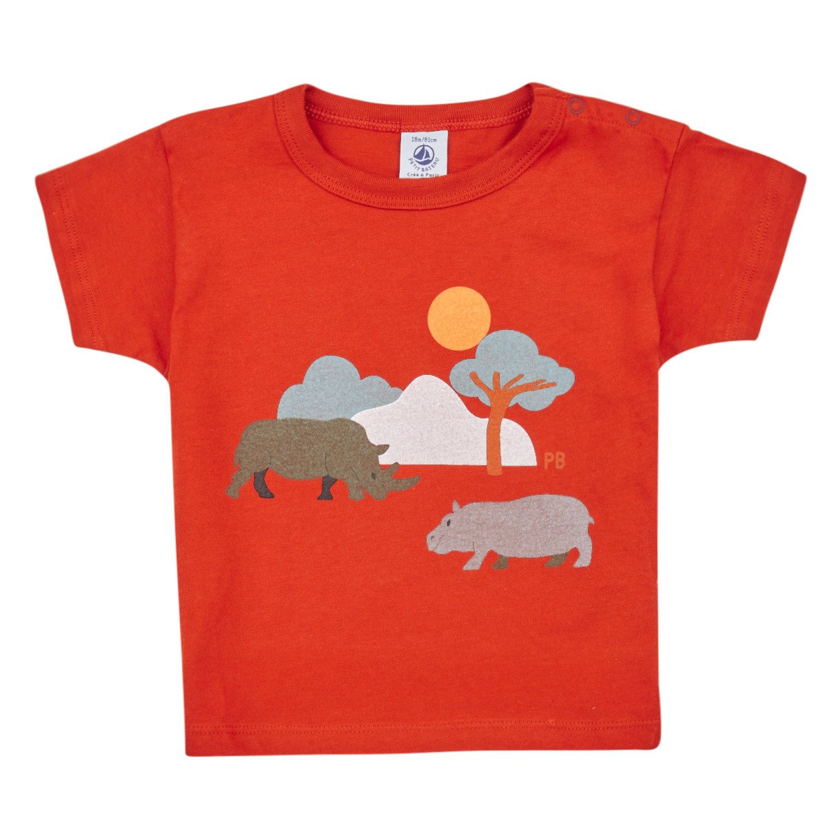 Petit Bateau  FAON  Oranžová