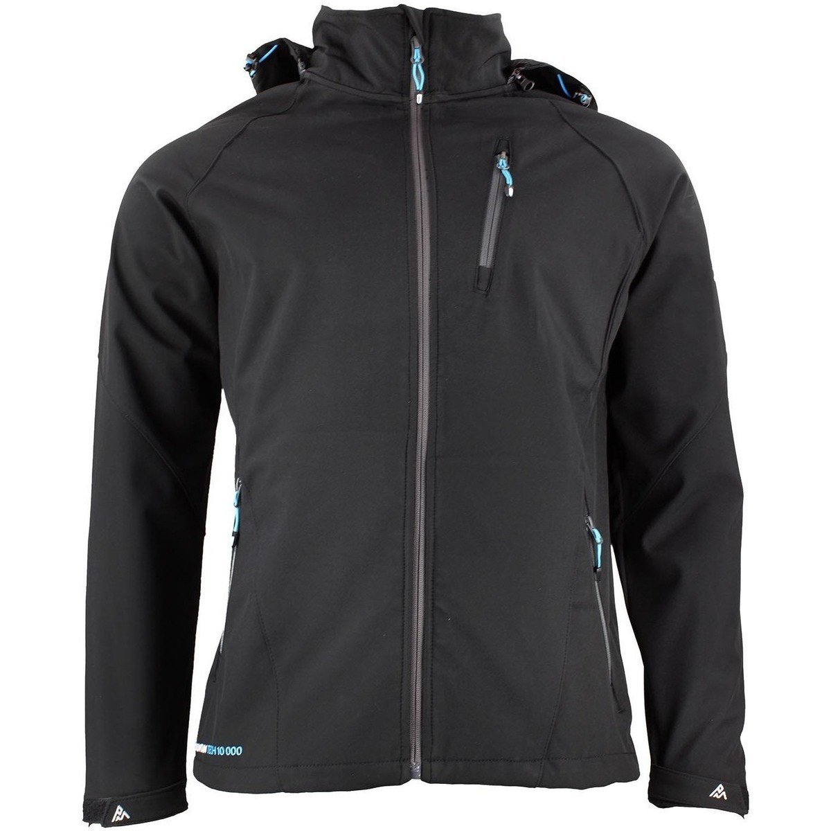 Peak Mountain  Blouson softshell homme CELSIOR  Černá