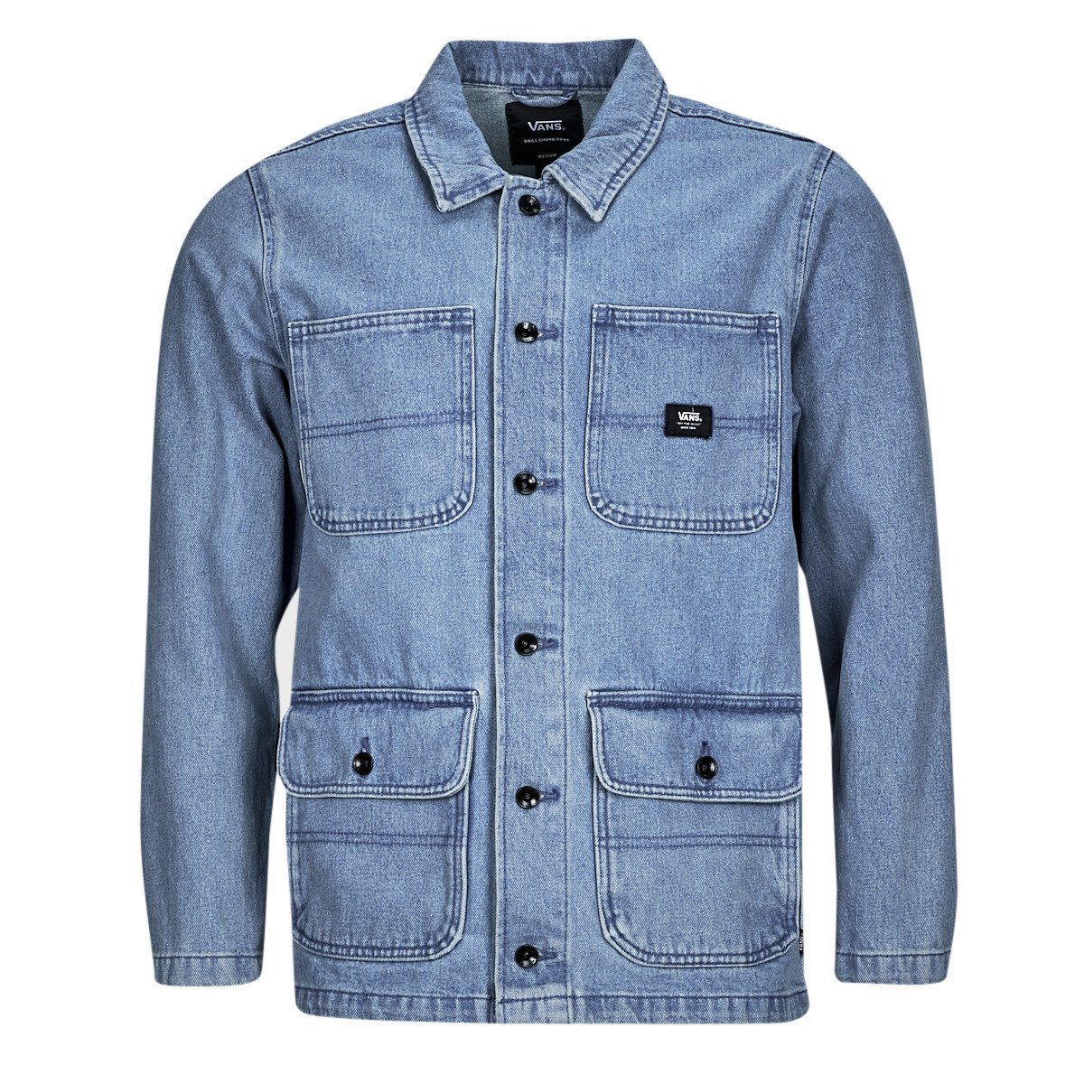 Vans  DRILL DENIM JACKET  Modrá