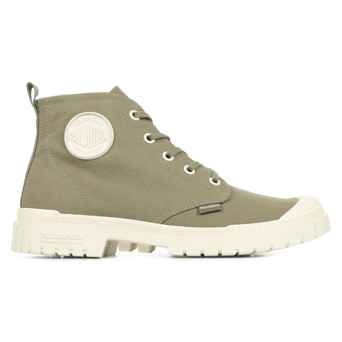 Palladium  Pampa SP20 Hi Canvas  Zelená