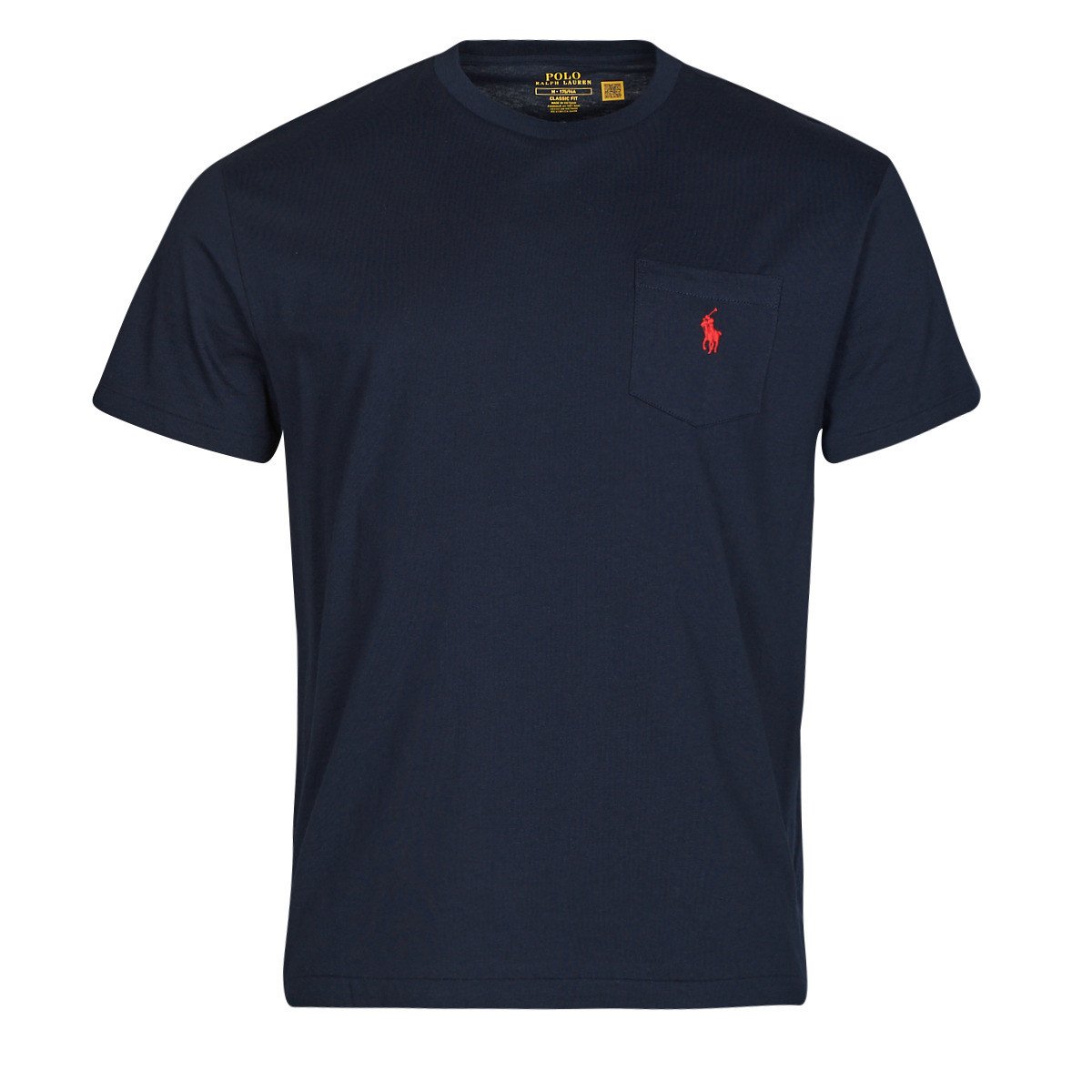Polo Ralph Lauren  T-SHIRT AJUSTE EN COTON  Tmavě modrá