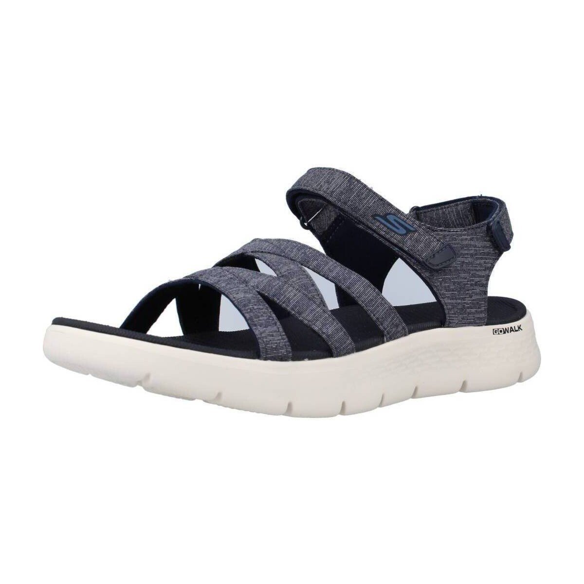 Skechers  GO WALK FLEX SANDAL  Modrá